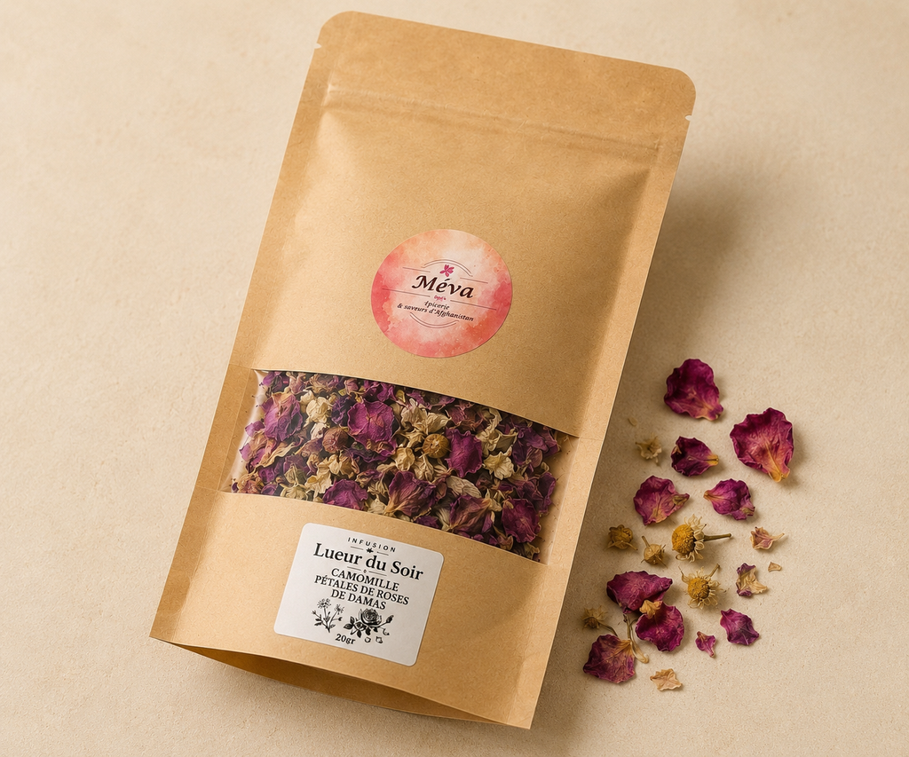 Infusion Lueur du Soir - 20g – Création Méva