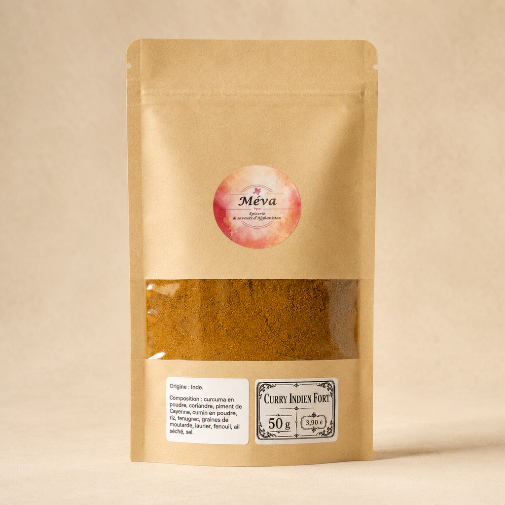 Curry Indien Fort - 50g – Sélection Méva