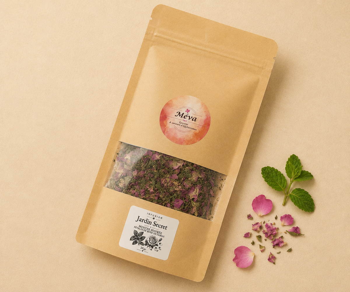 Infusion Jardin Secret – Création Méva
