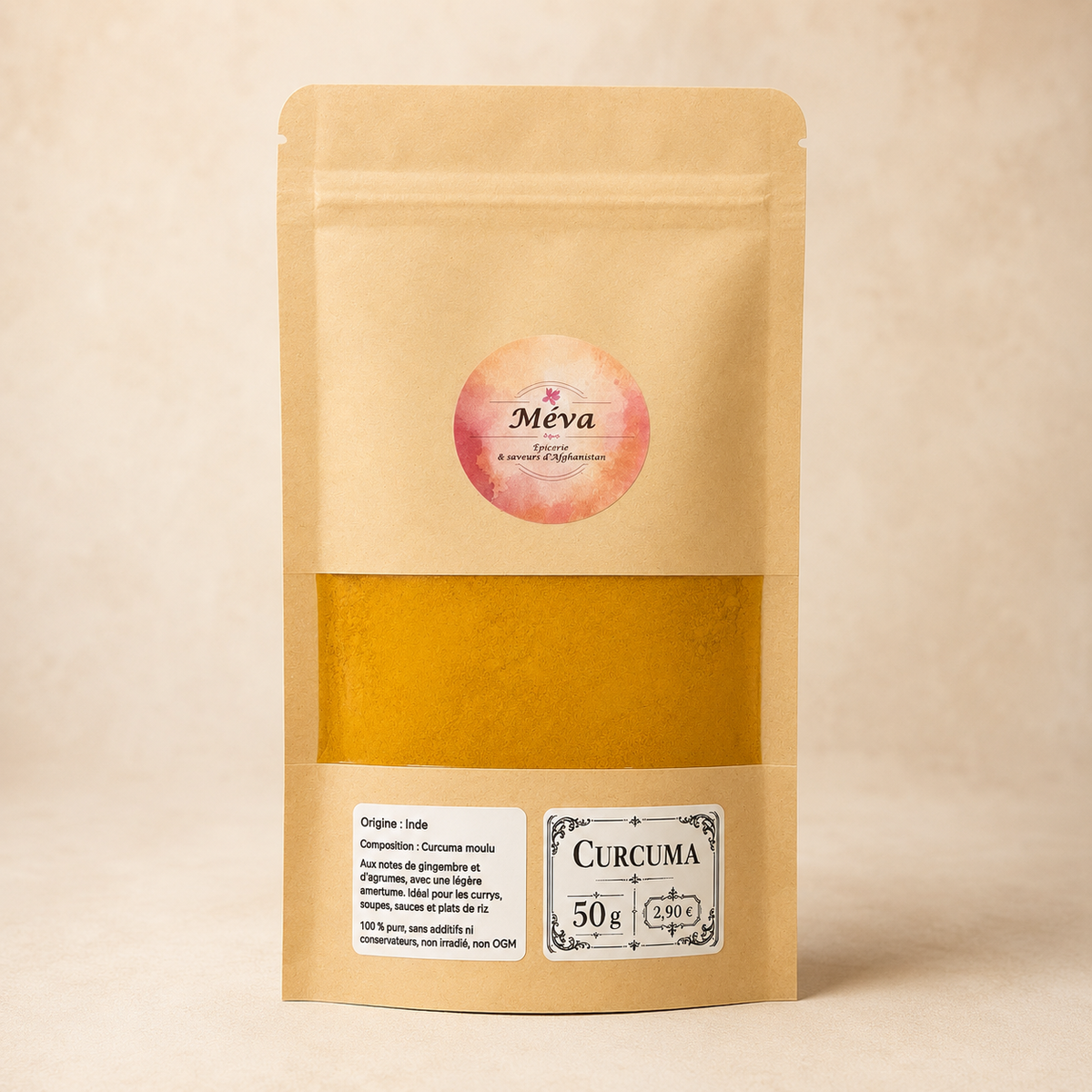 Curcuma - 50g – Sélection Méva