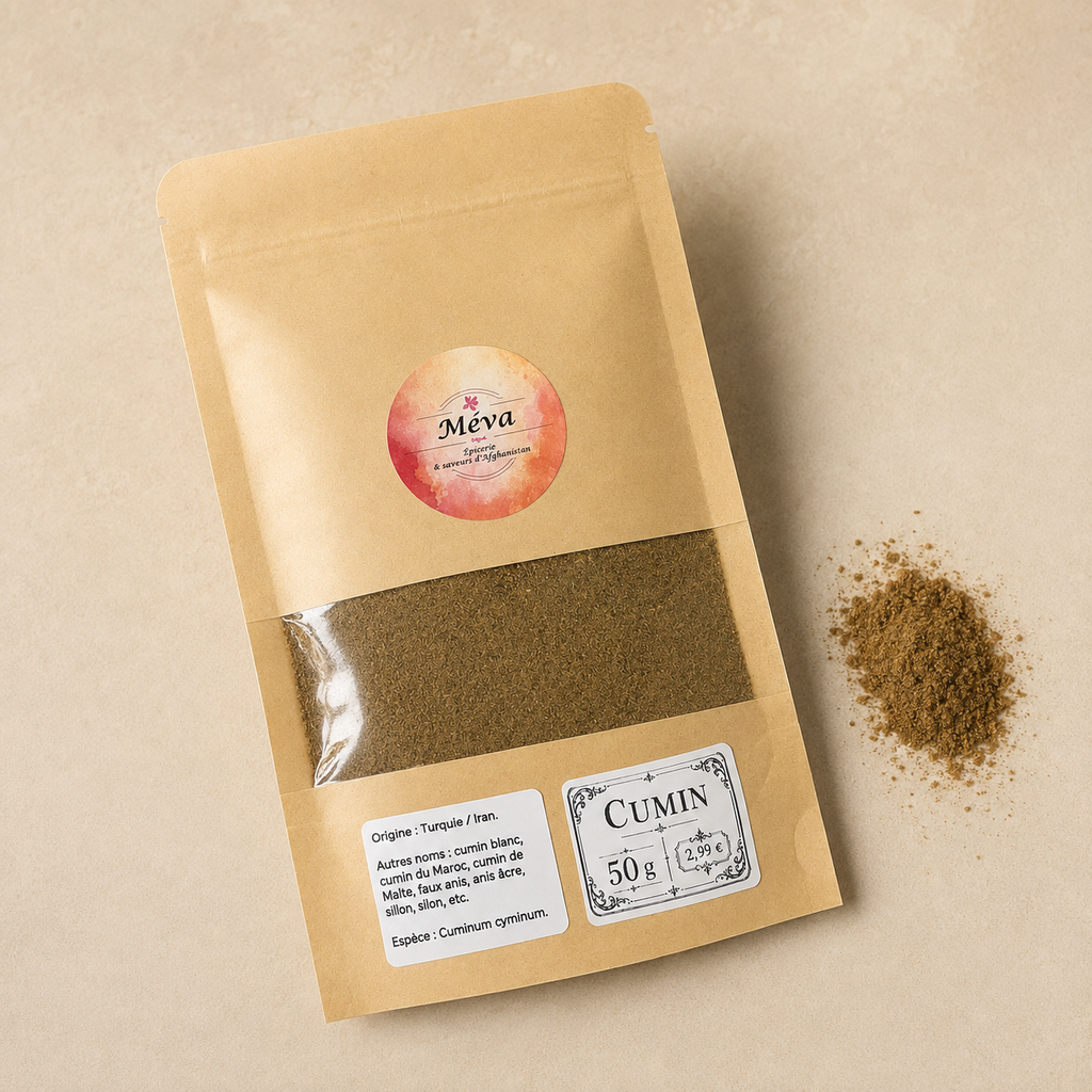 Cumin Moulu - 50g – Sélection Méva
