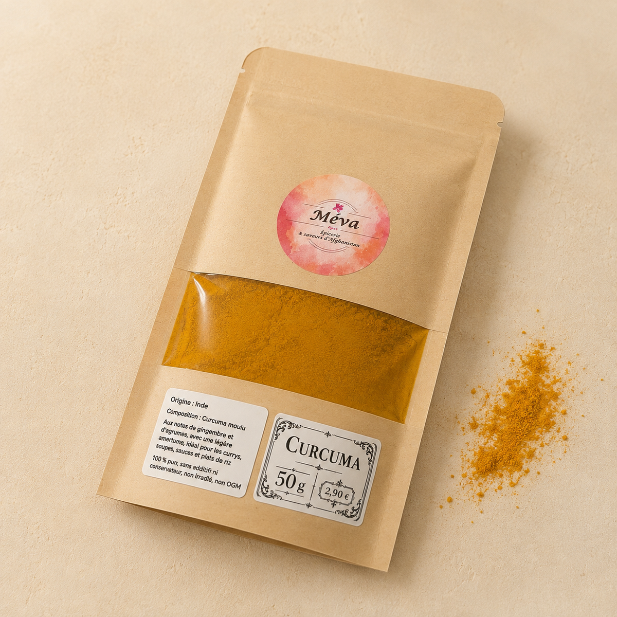 Curcuma - 50g – Sélection Méva