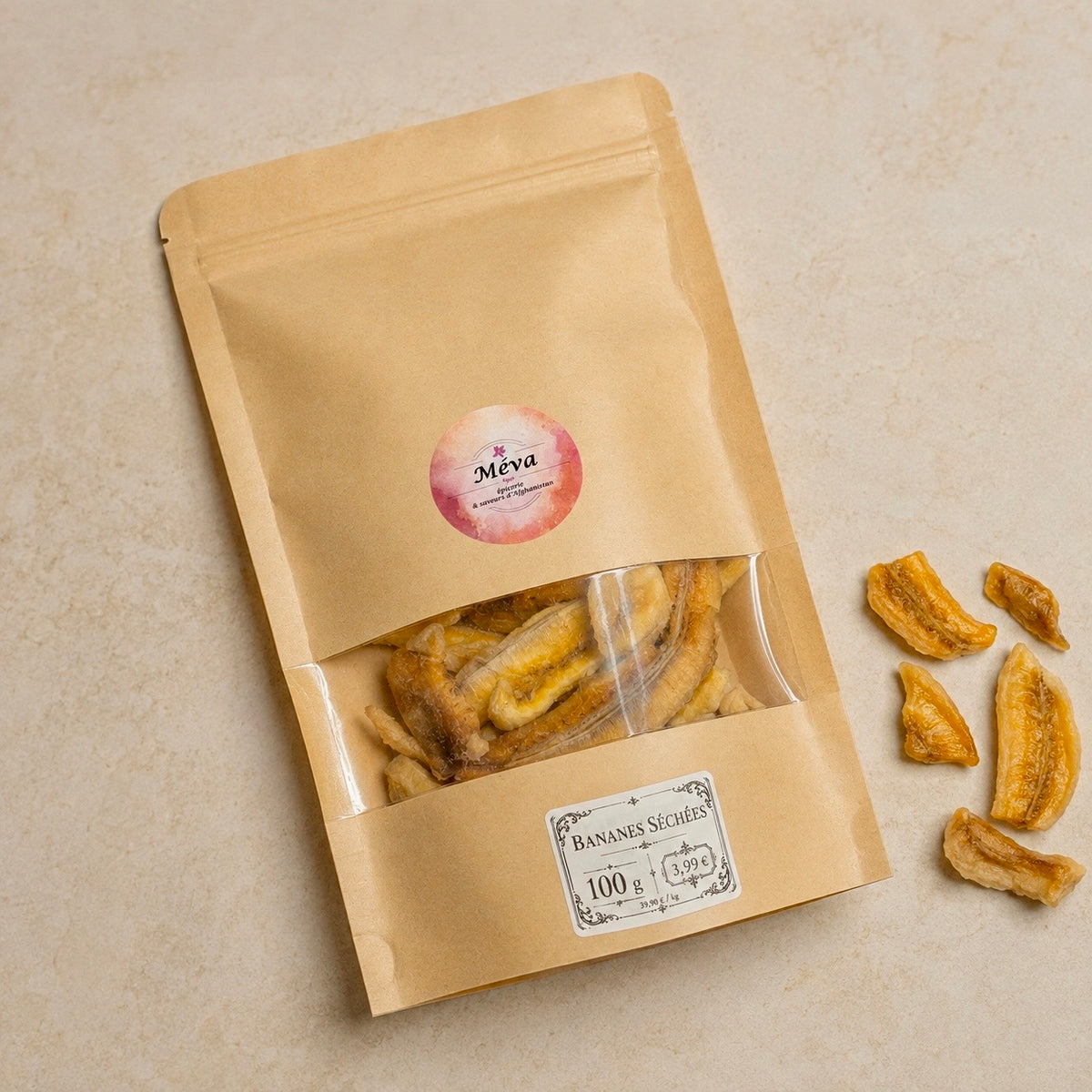 Bananes Séchées - 100g – Sélection Méva