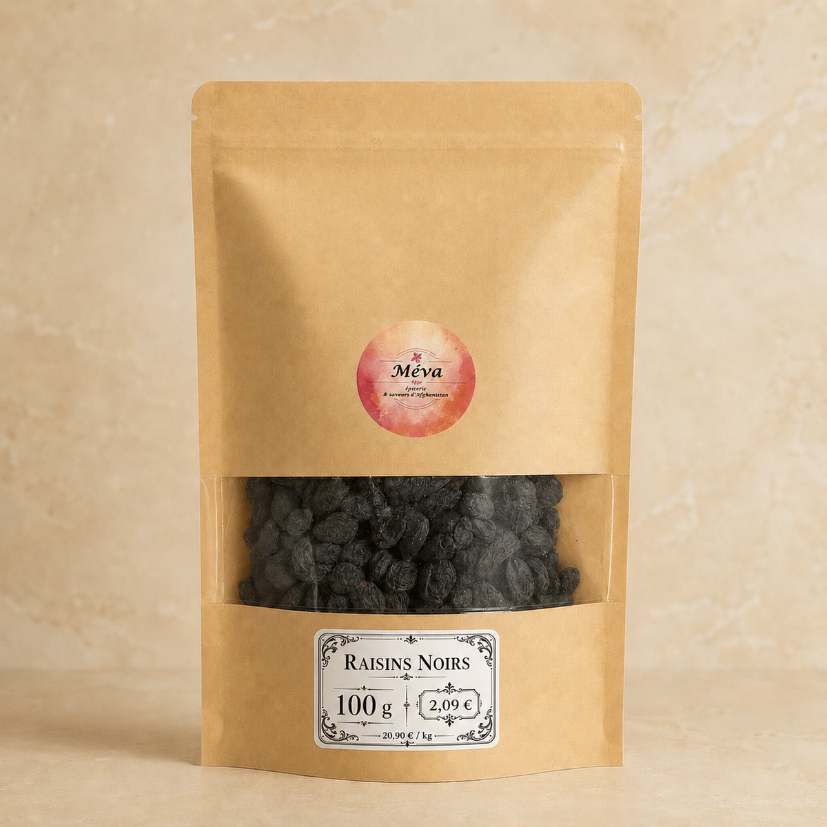 Raisins Secs Noirs (Qaisari) - 100g – Sélection Méva