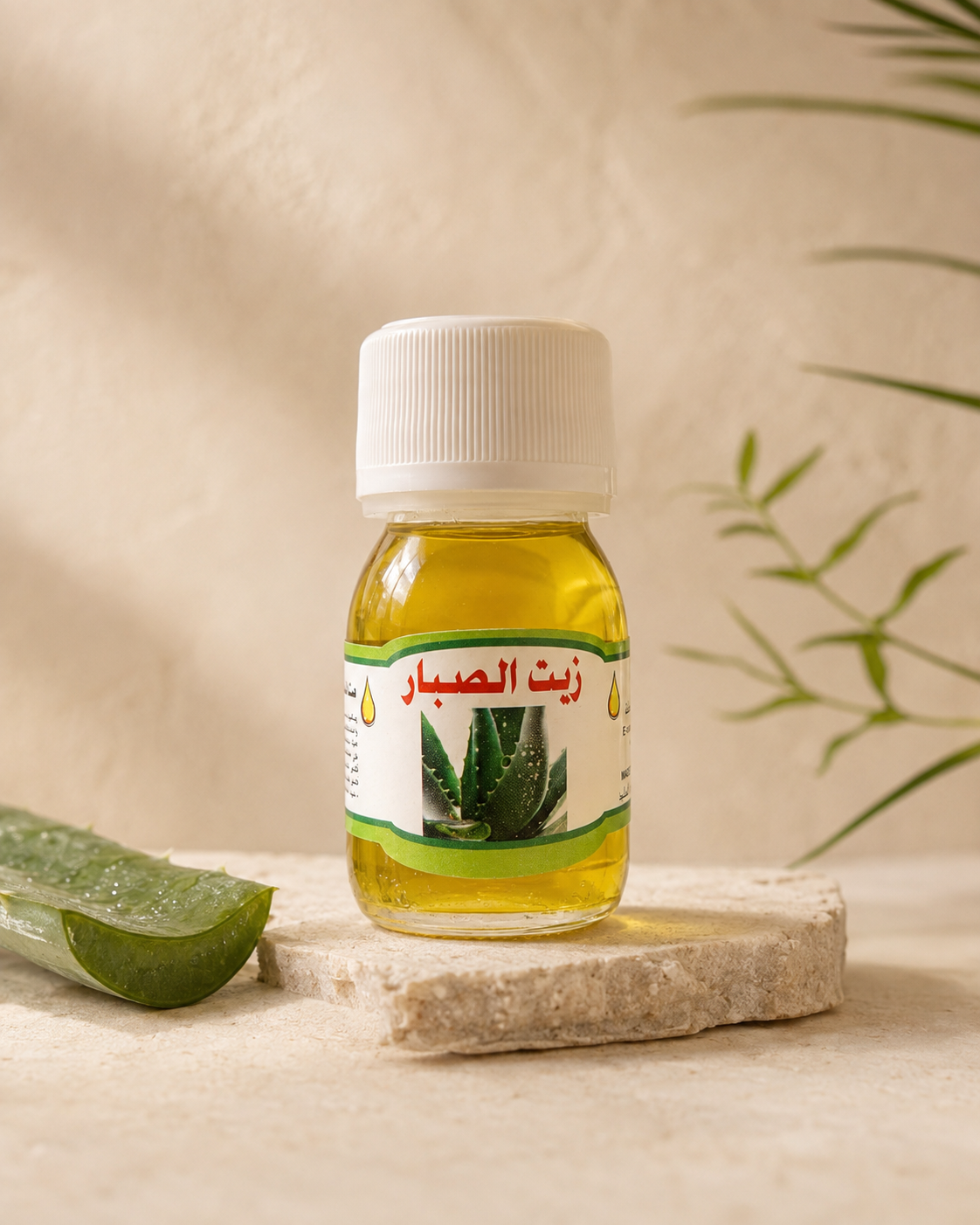 Huile d'Aloe-vera 100% Naturelle – Oum Chaimaa (30 ml)
