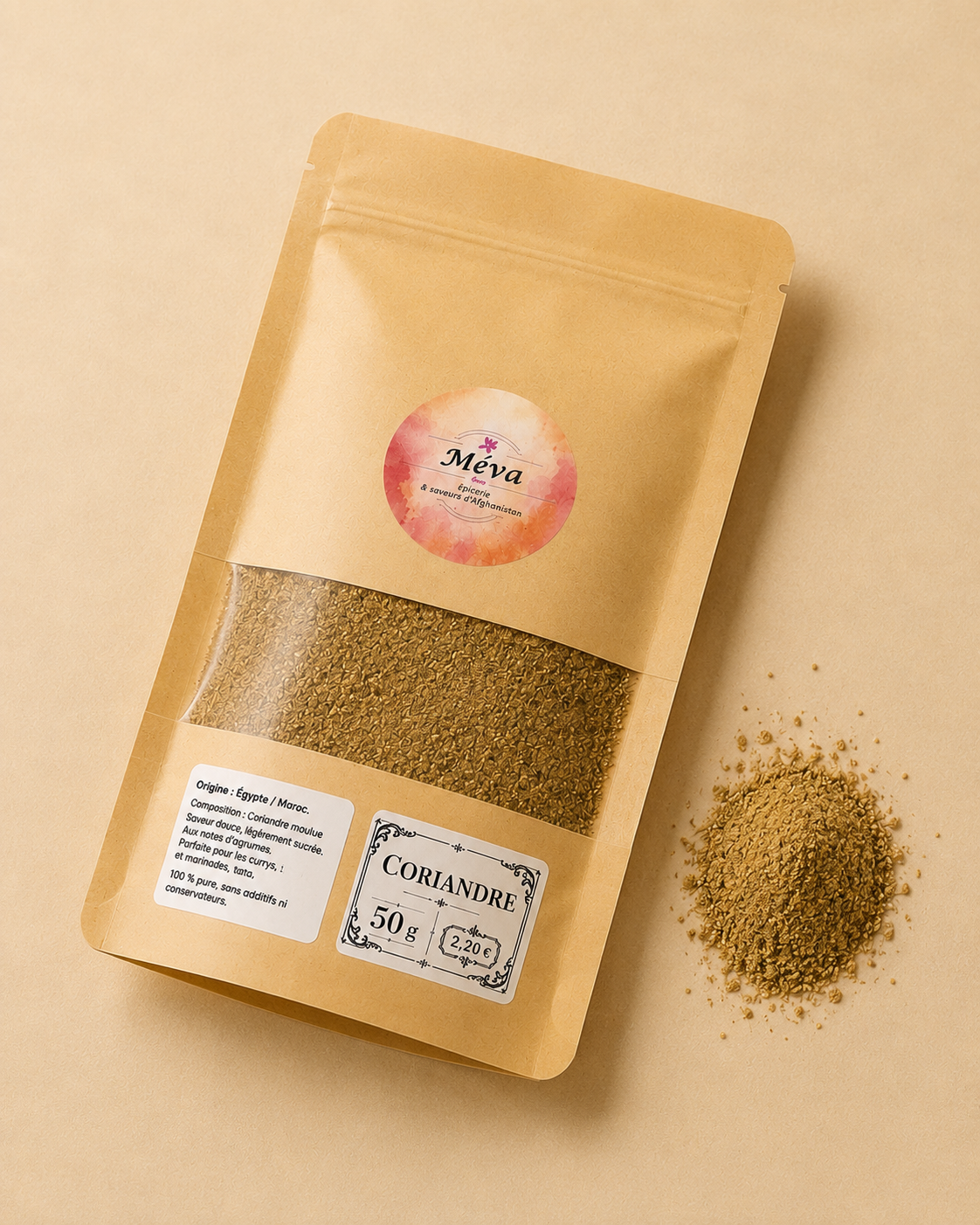 Coriandre Moulue - 50g – Sélection Méva