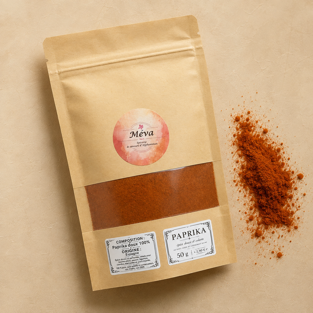 Paprika Doux - 50g – Sélection Méva