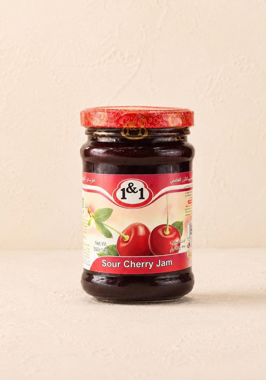 Confiture de cerises griottes 350g – 1&1 – Sélectionné avec soin par Méva