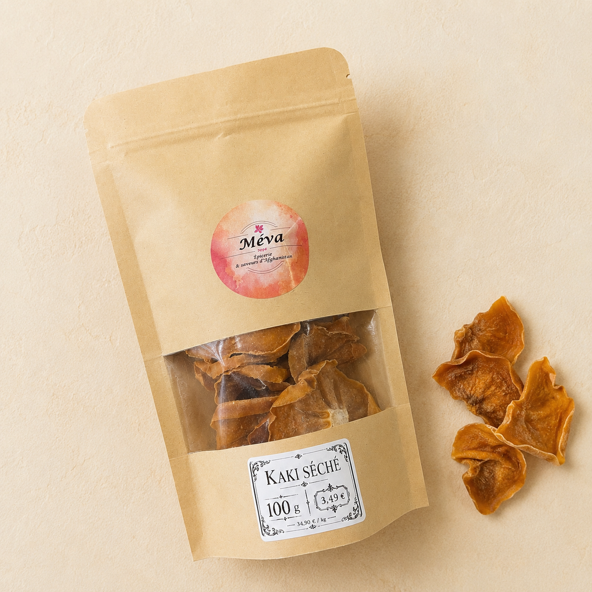 Kaki Séché - 100g – Sélection Méva