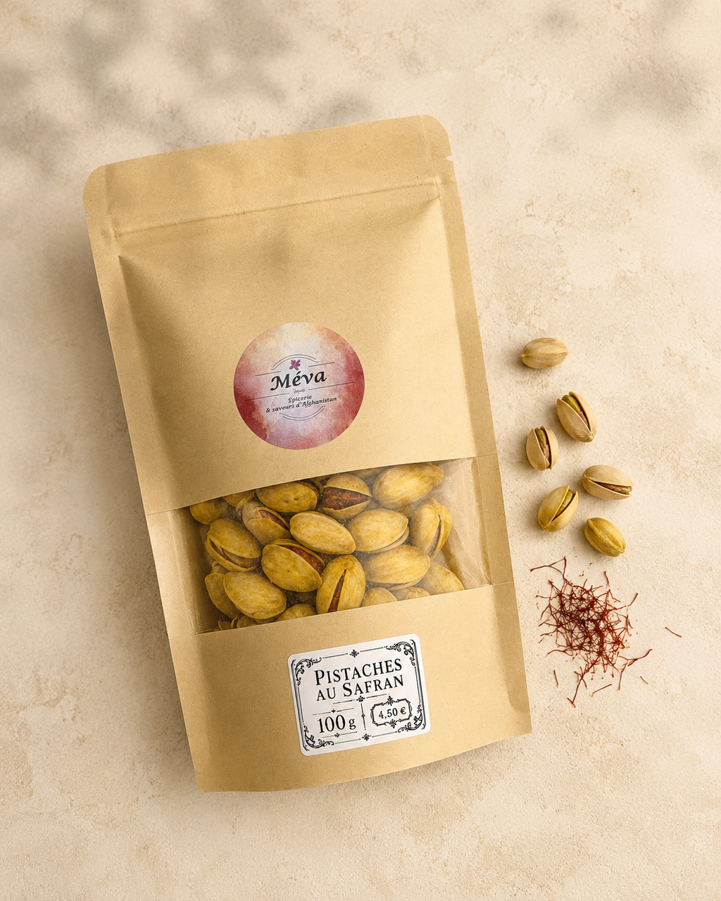Pistaches au Safran - 100g – Sélection Méva