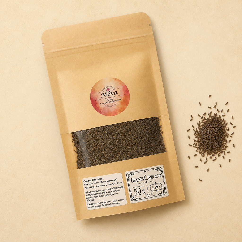 Coffret « Riz Afghan au Poulet » (Prêt à cuisiner) - 750g – Sélection Méva