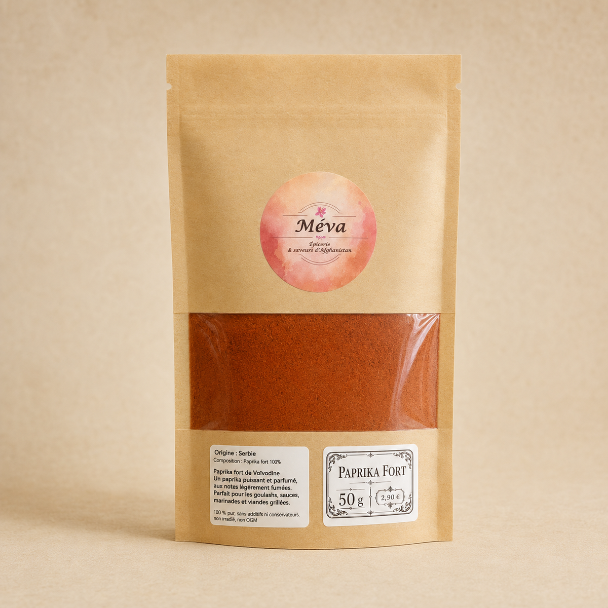 Paprika Fort - 50g – Sélection Méva