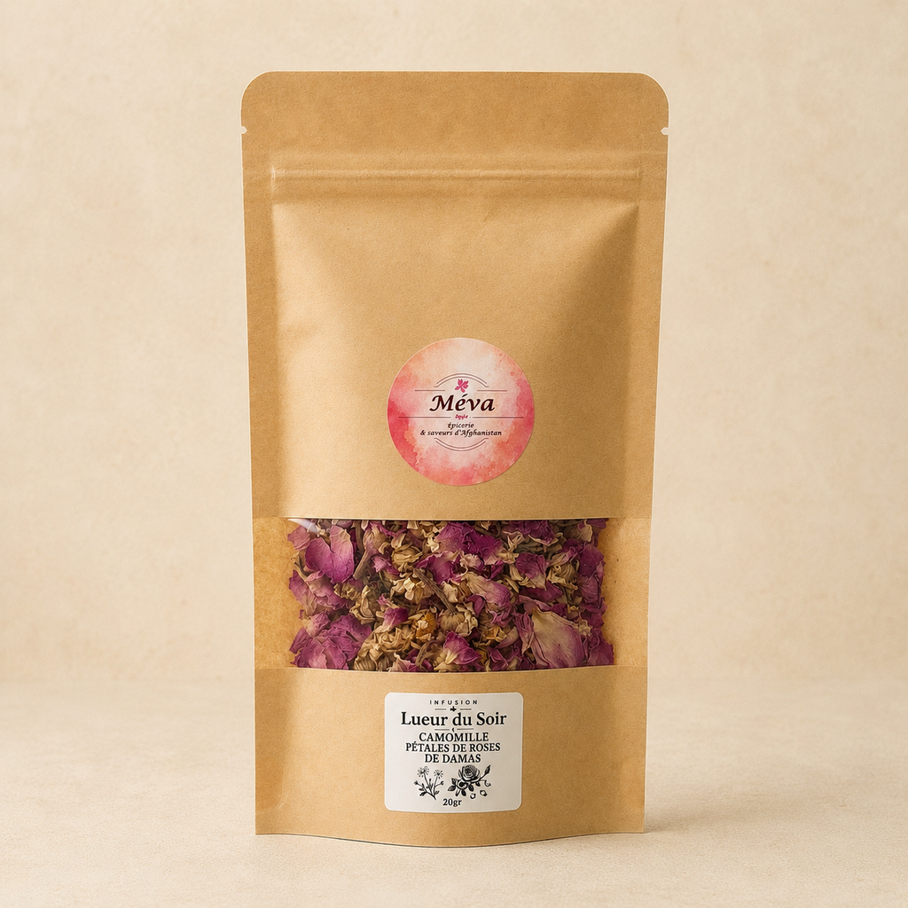 Infusion Lueur du Soir - 20g – Création Méva