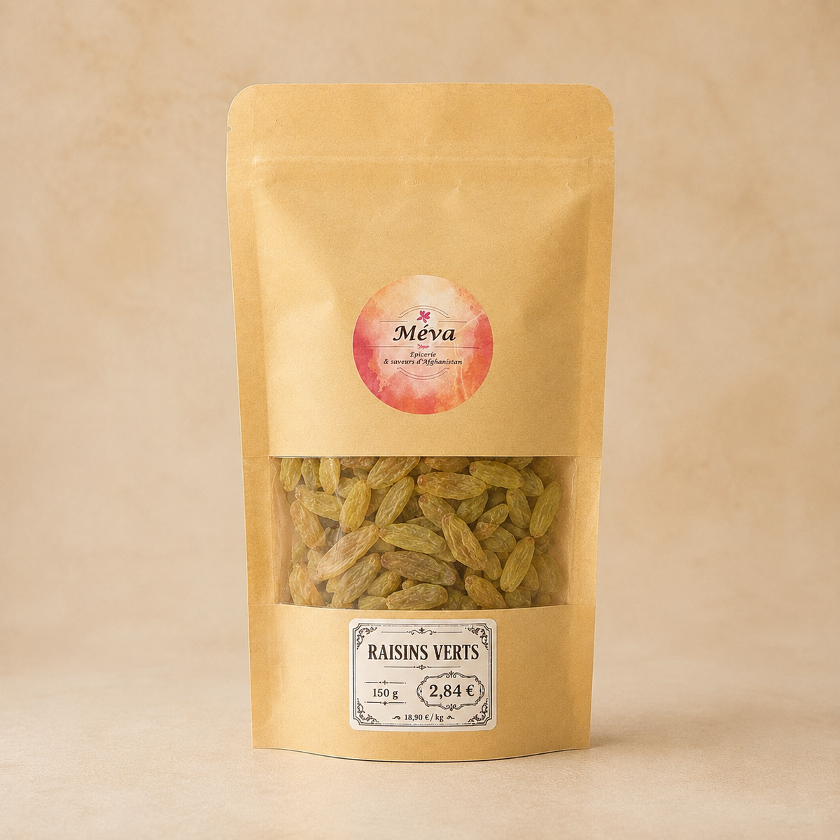 Raisins secs verts "Shangal Khani" - 150g – Sélection Méva
